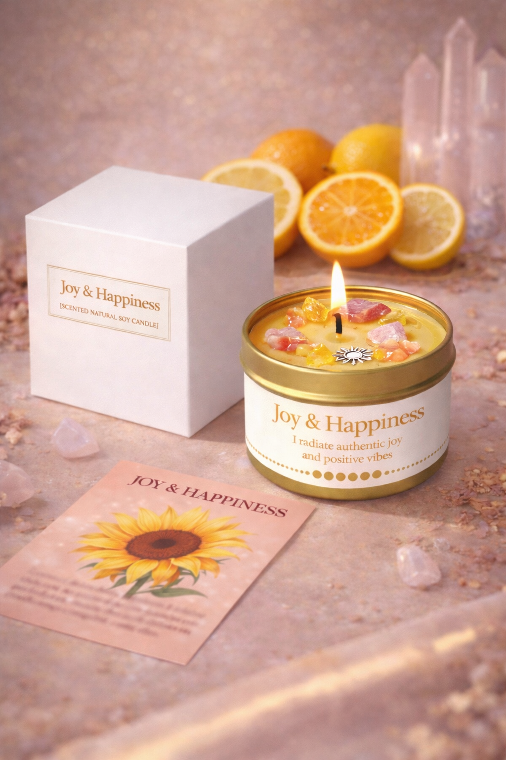 Joy & Happiness - Manifestation Candle
