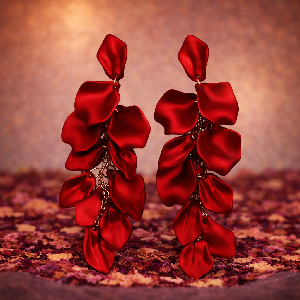 Leaf Goddess Earrings - 7 different colors