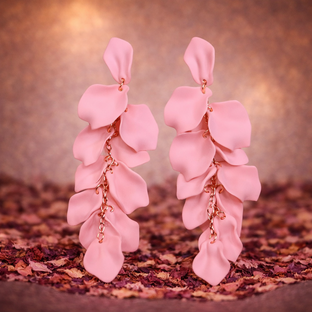Leaf Goddess Earrings - 7 different colors