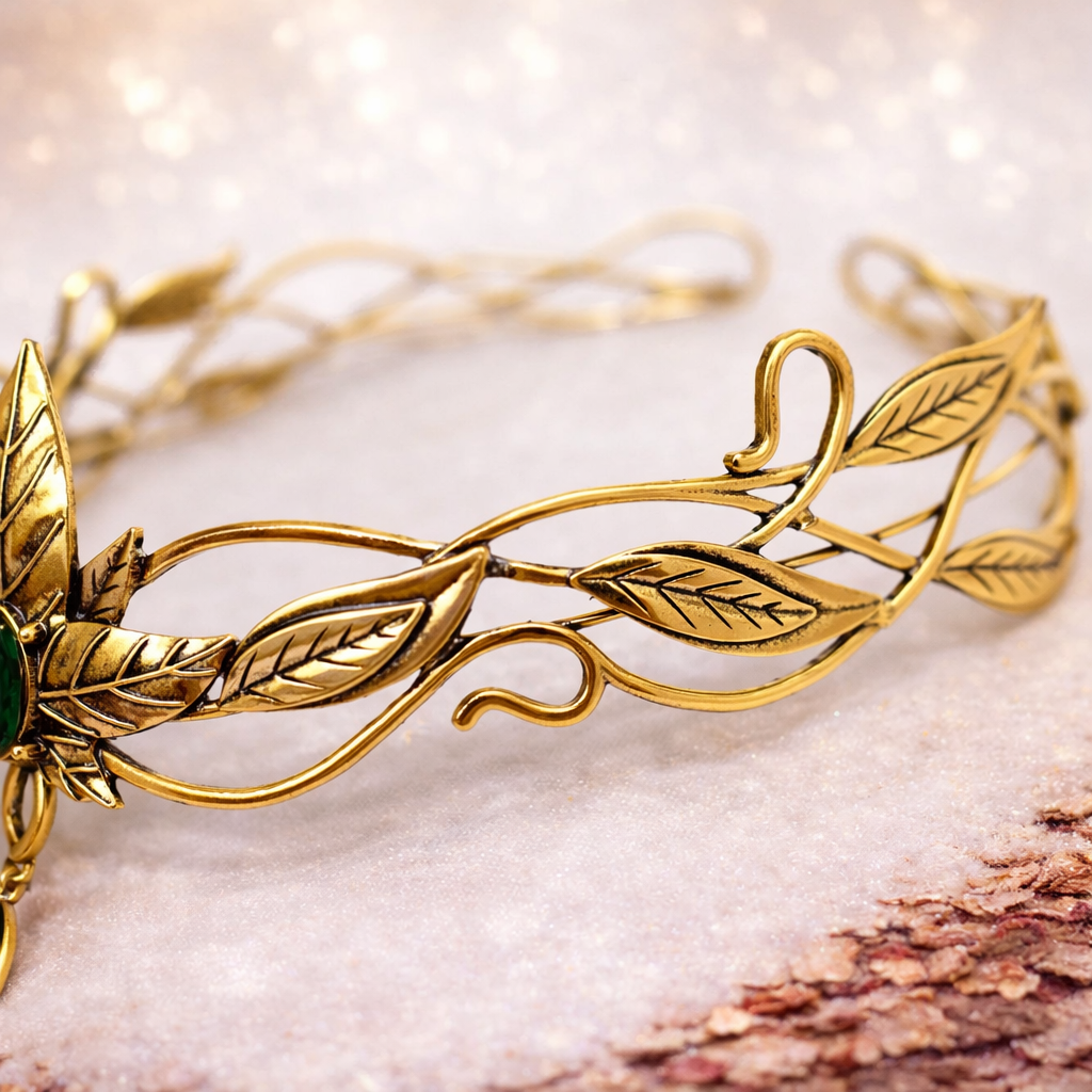 Vintage Forest Goddess Crown