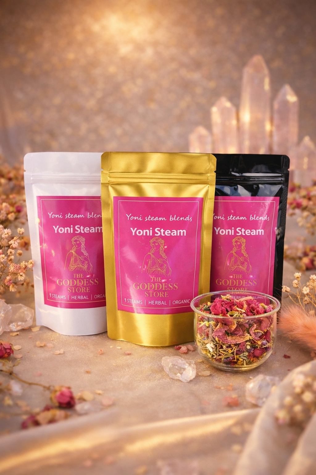 Organic Yoni Steaming Herbs - Vaginal